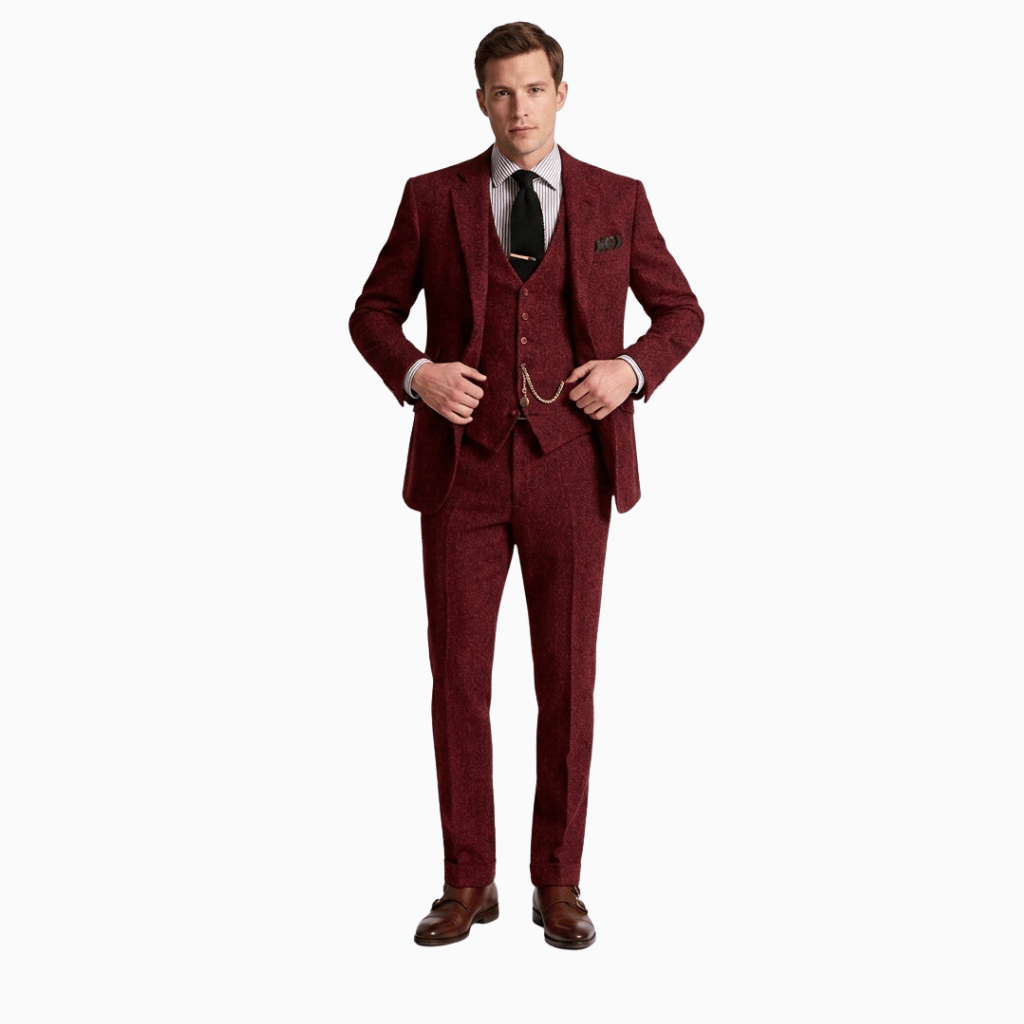 Kent Camden ALI Slim-Fit Polyester Wool Suit