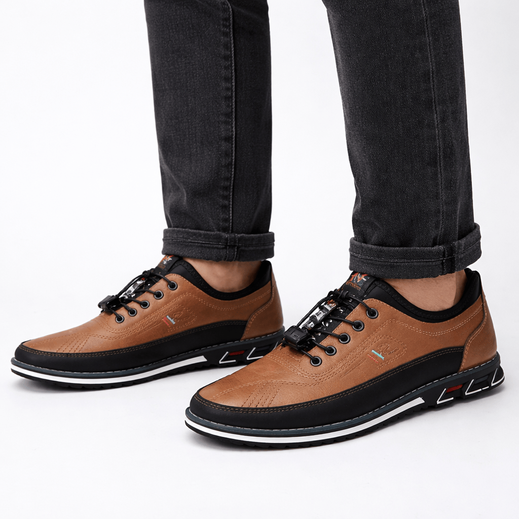 Kent Camden ANTHONY Split Leather Lace-Up Shoes