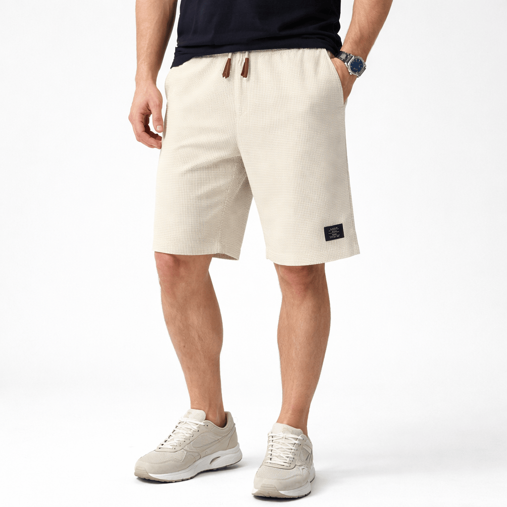 Kent Camden Apricot / S RIO Casual Cotton Polyester Shorts