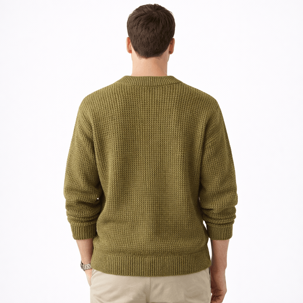 Kent Camden ARTHUR Casual Knit Sweater Black