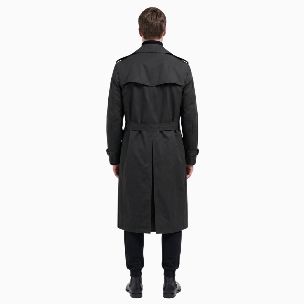 Kent Camden AUSTIN Double-Breasted Cotton Trench Coat