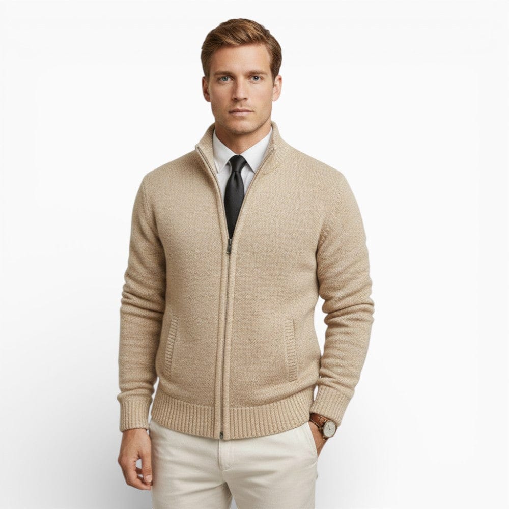 Kent Camden Beige / M THEO Custom Wool Cardigan