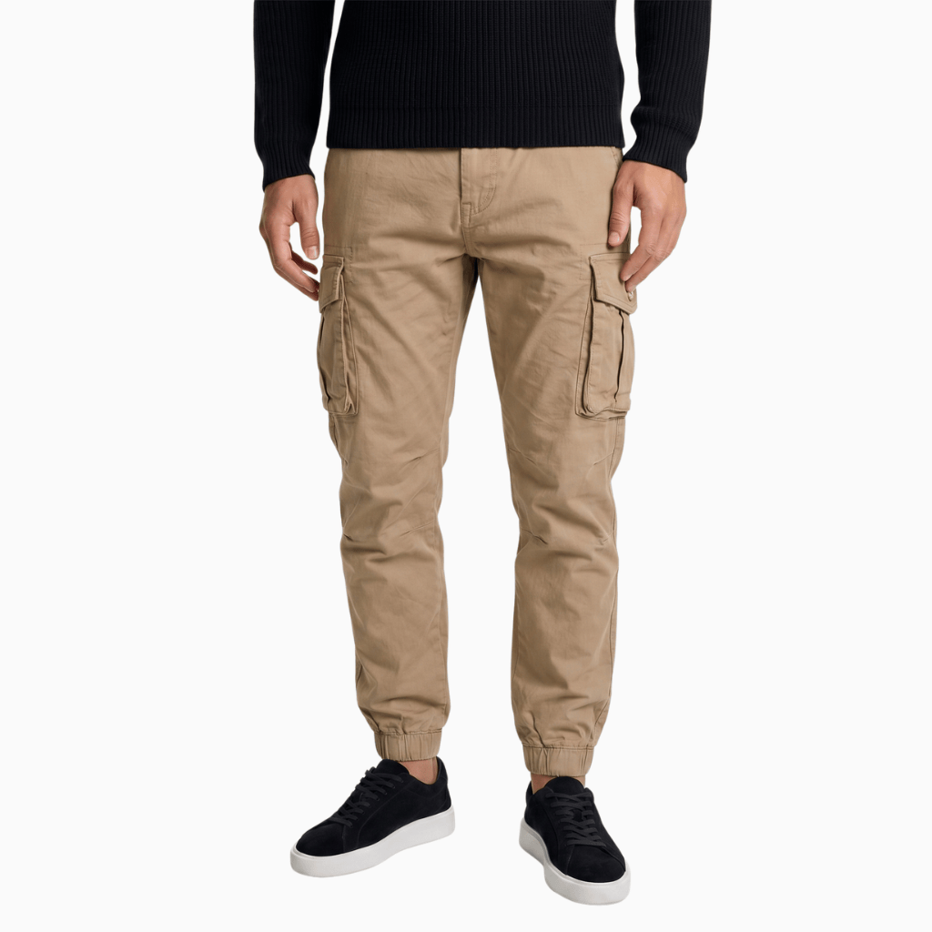 Kent Camden Beige / S LIAM Casual Straight-Leg Denim Jeans
