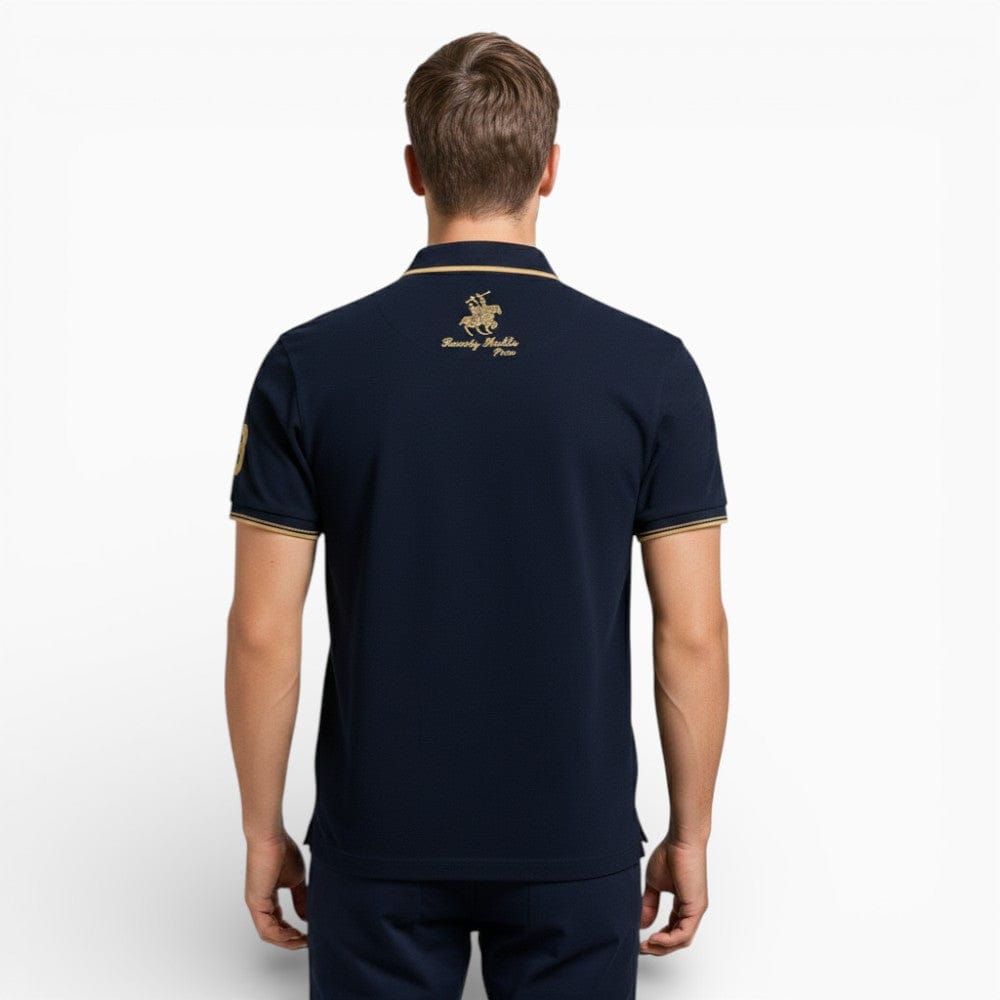 Kent Camden BENJAMIN Embroidered Cotton Polo Shirt Regular Fit