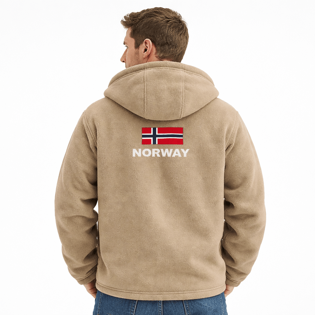 Kent Camden BILL Casual Hoodie Zip Closure