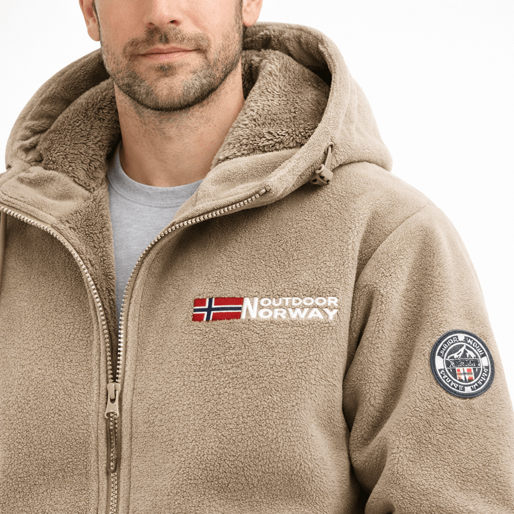 Kent Camden BILL Casual Hoodie Zip Closure