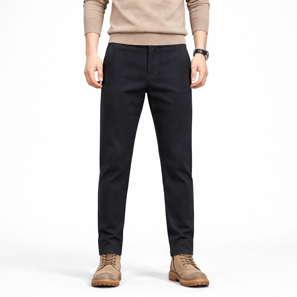 Kent Camden Black / 38 UK DREW Casual Sweatpants, Elastic Waist, Regular Fit