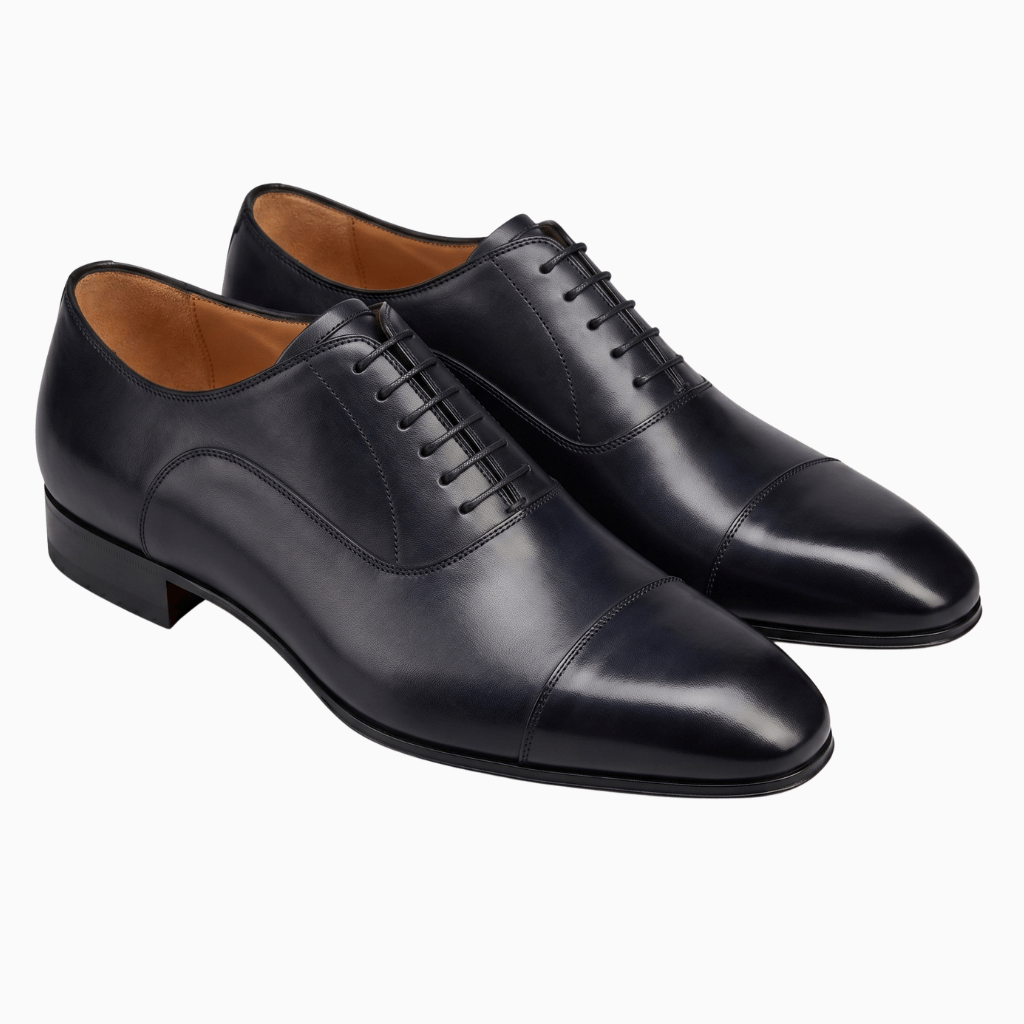 Kent Camden Black / 4 UK ARCHER Men's Leather Oxford Shoes