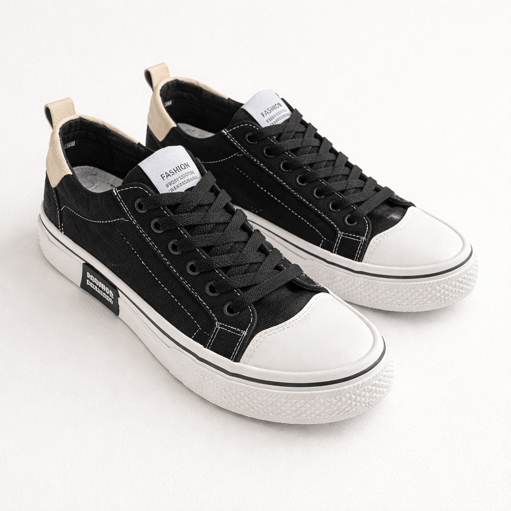 Kent Camden Black / 5 UK CHRIS Casual Lace-Up Loafers