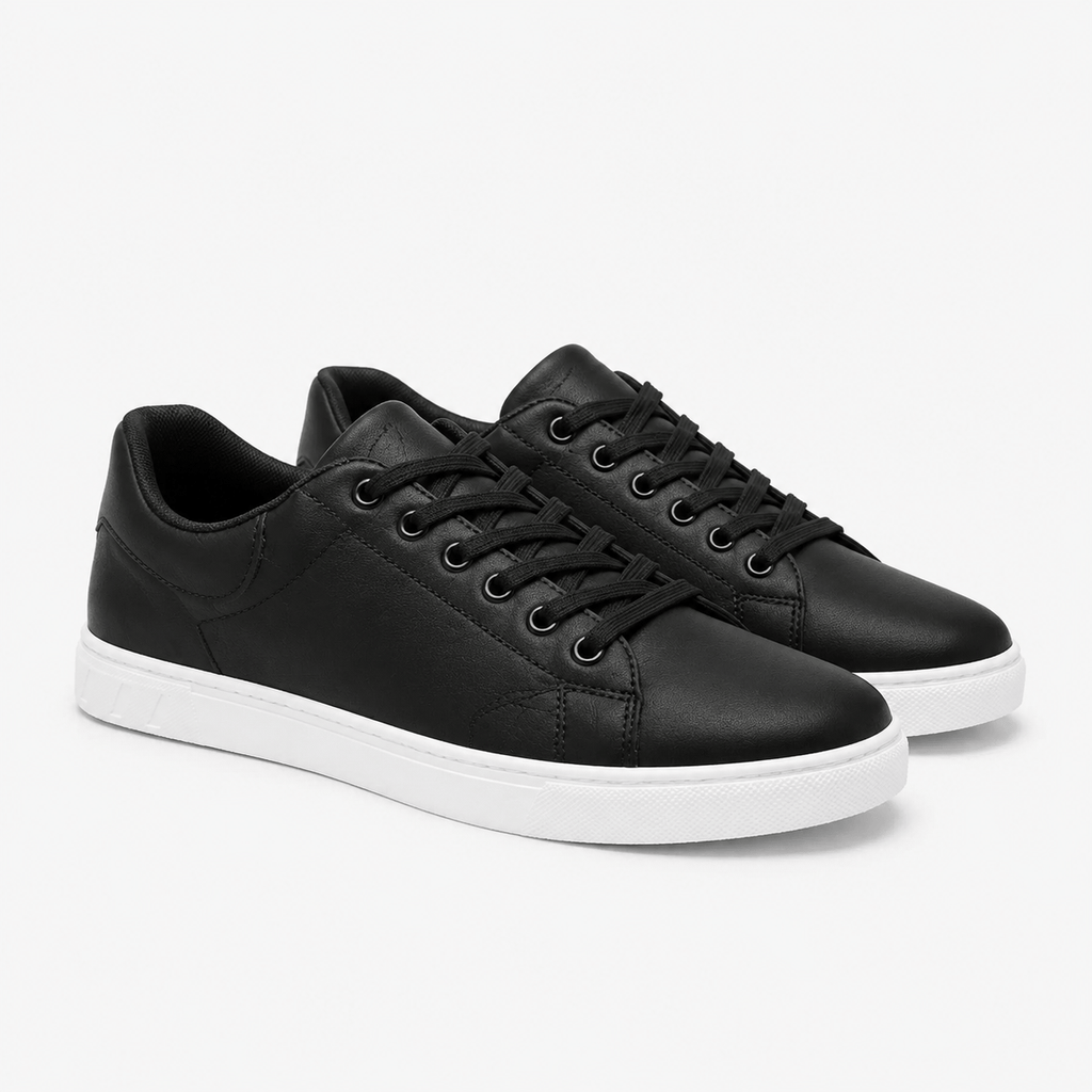 Kent Camden Black / 5 UK ELLIOTT Lace-Up Walking Shoes, Microfiber EVA Sole