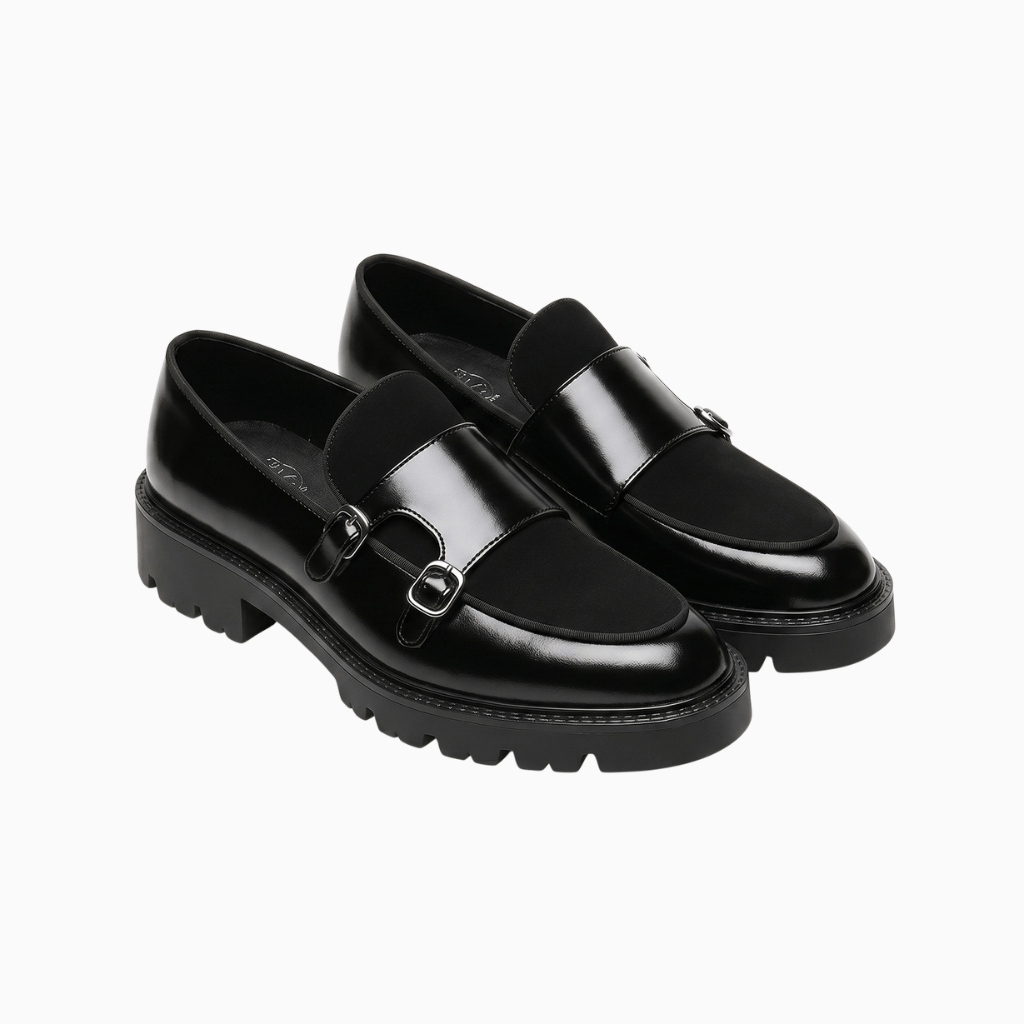 Kent Camden Black / 5 UK SEAN Breathable Leather Loafers