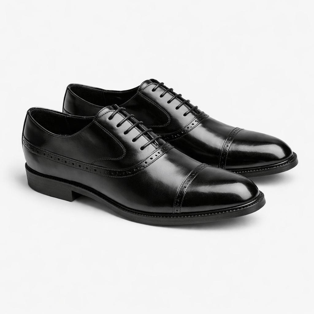 Kent Camden Black / 6 UK JUDE Lace-Up Derby Shoes