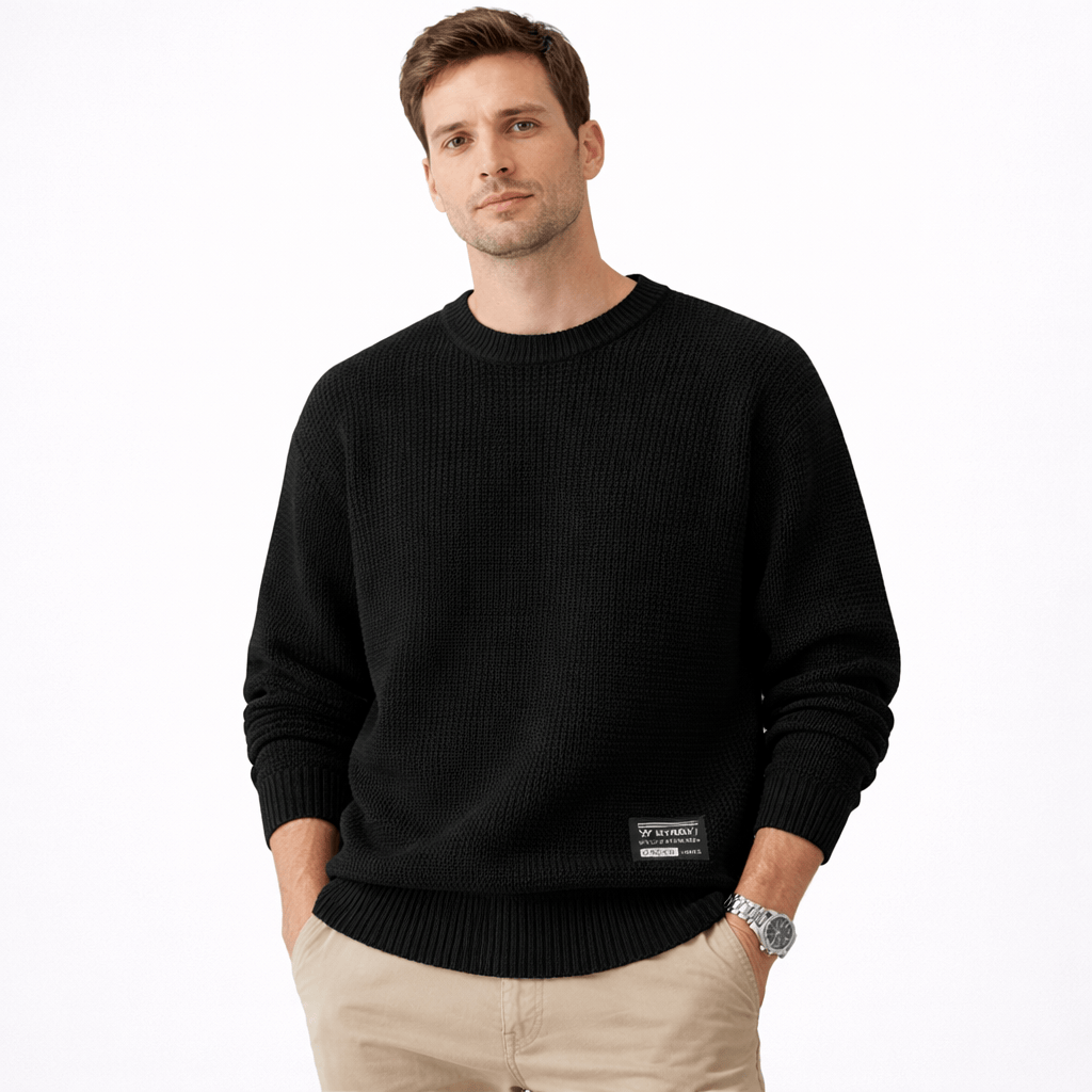 Kent Camden Black / M ARTHUR Casual Knit Sweater Black