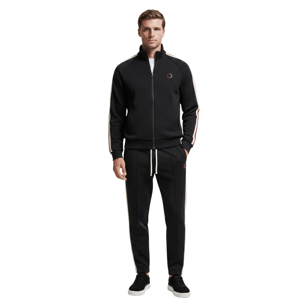 Kent Camden Black / M DANIEL Casual Two-Piece Set Hoodie Pockets