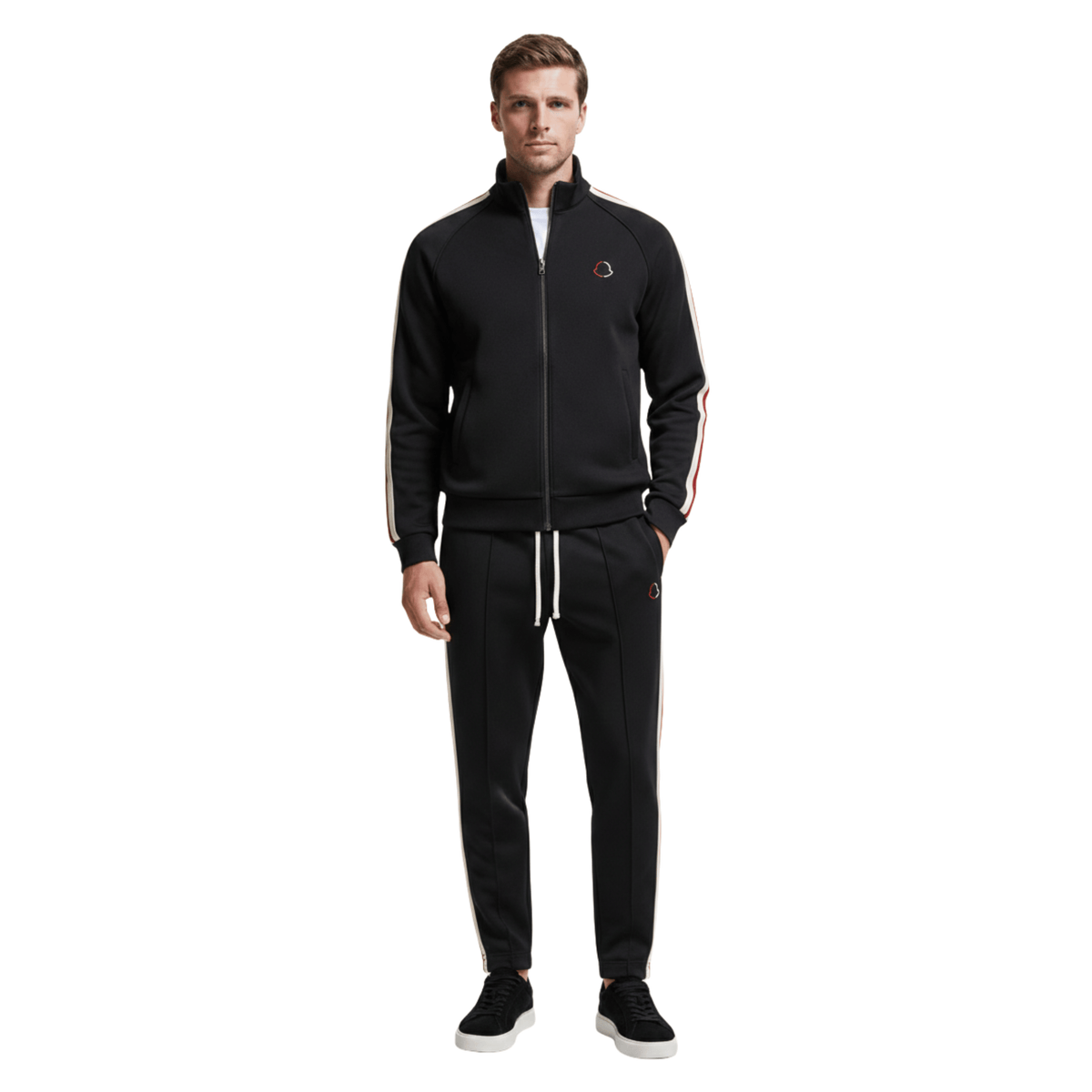 Kent Camden Black / M DANIEL Casual Two-Piece Set Hoodie Pockets