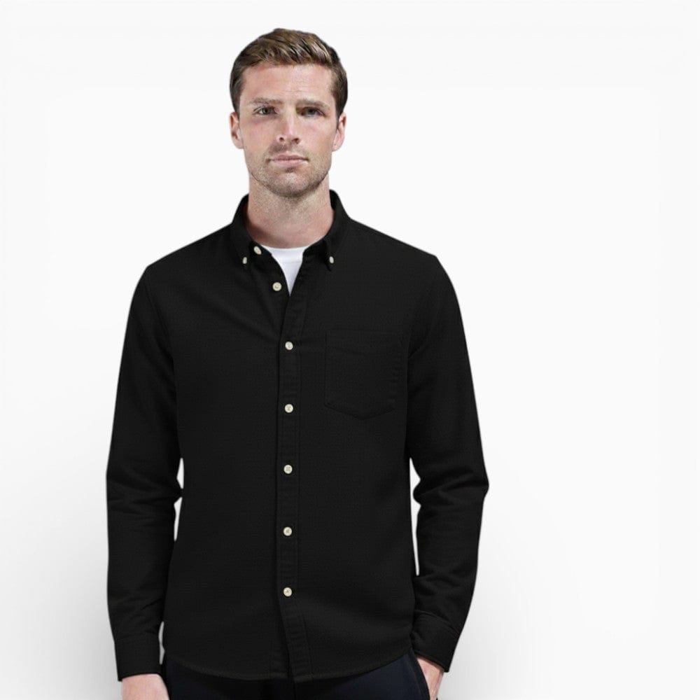 Kent Camden Black / S MARC Casual Cotton Shirt