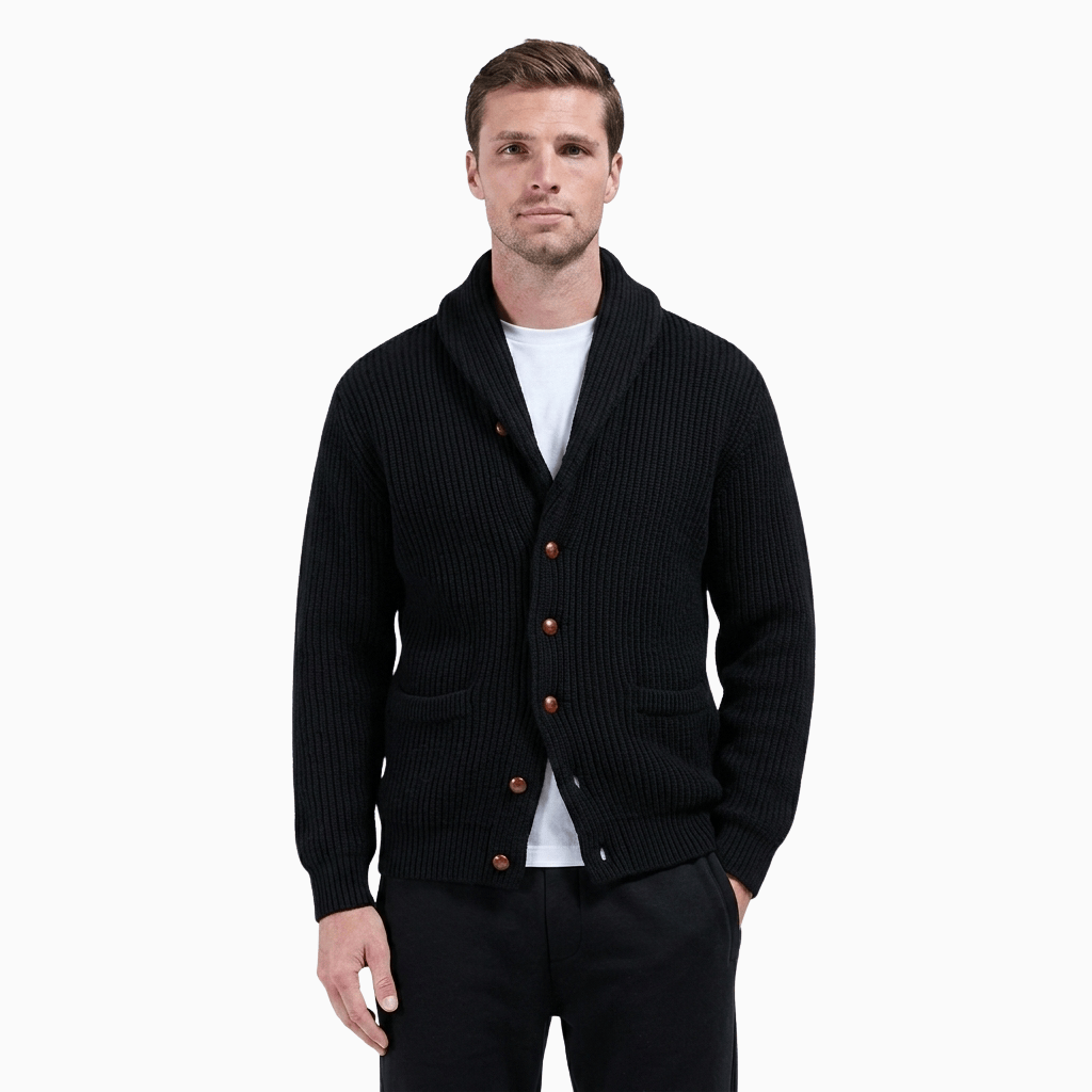 Kent Camden Black / S NATE English Style Cotton Shirt