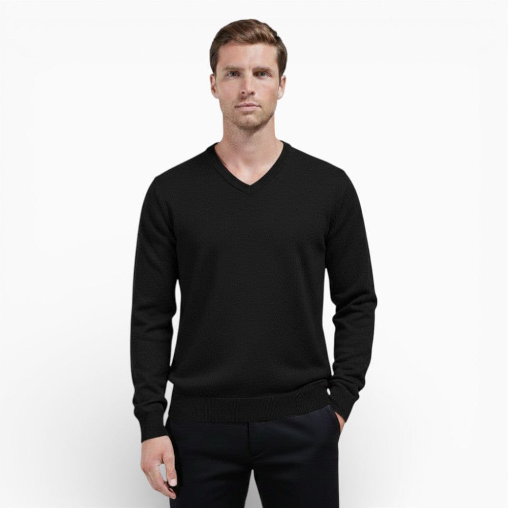Kent Camden Black / S RYDER Casual V-Neck Pullover