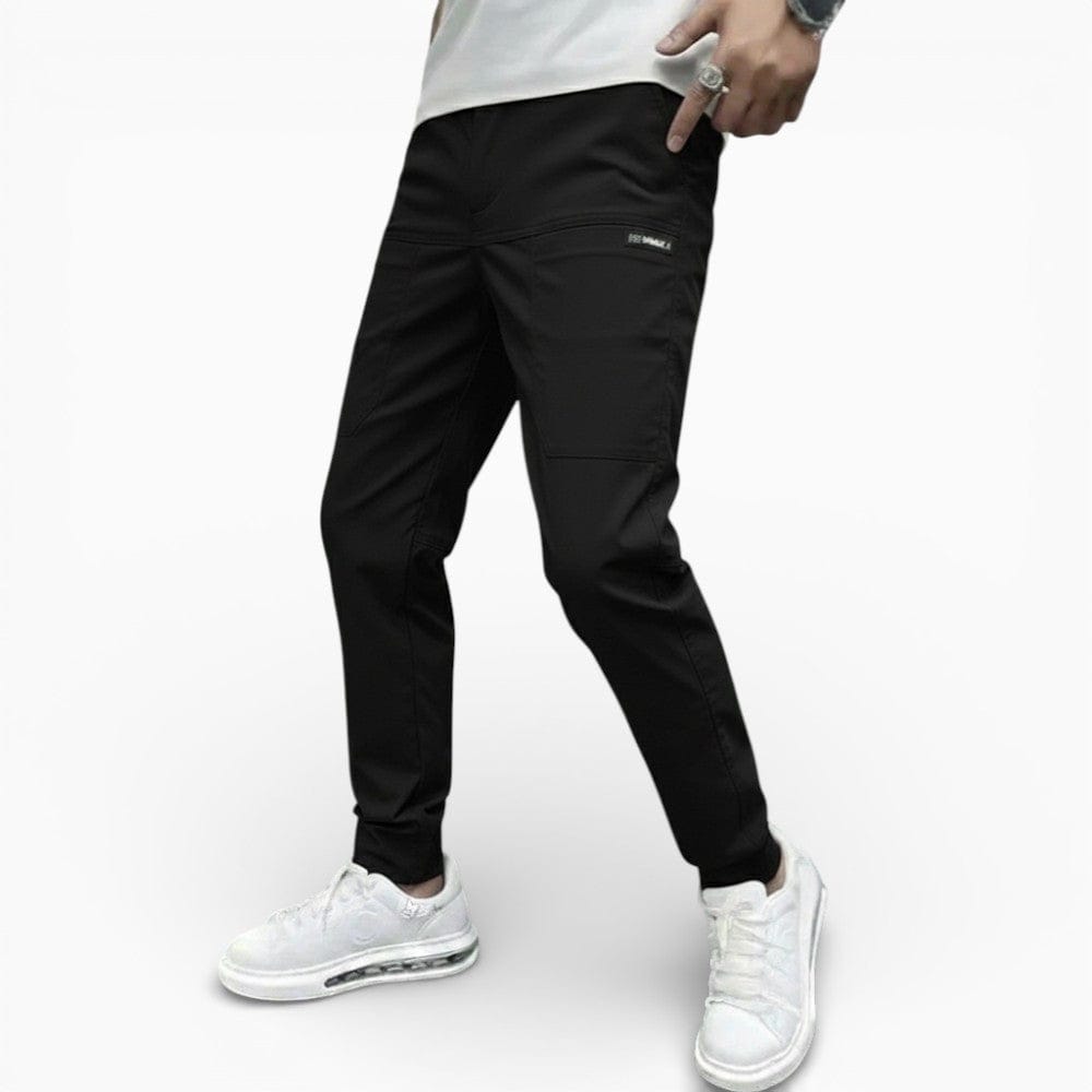 Kent Camden Black / S THOMAS Casual Suit Pants Regular Fit