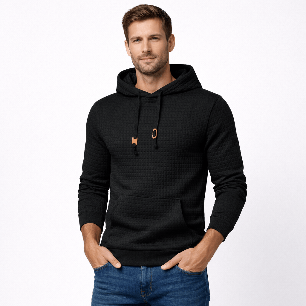 Kent Camden Black / S TOM Casual Polyester Hoodie