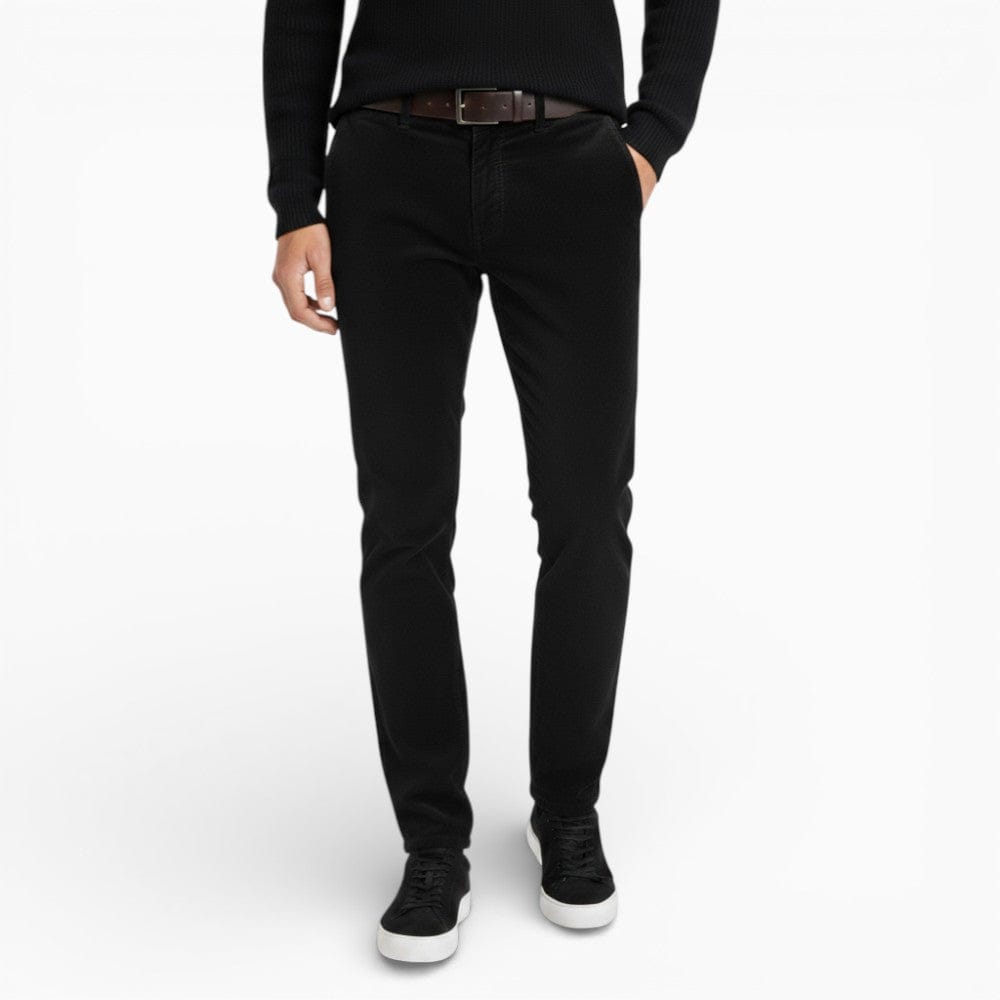 Kent Camden Black / S ZANE Regular Fit Casual Trousers