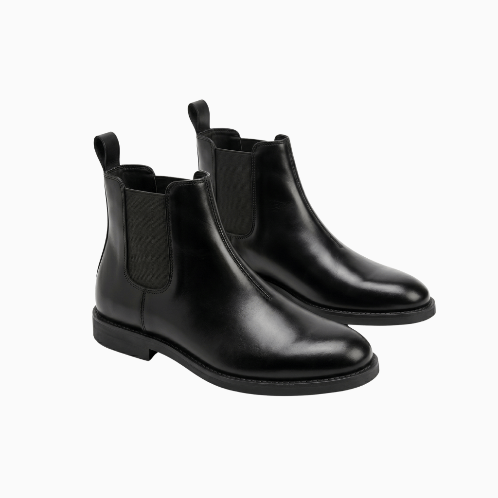 Kent Camden Black Smooth Leather / 5 UK KYLE Suede Chelsea Boots