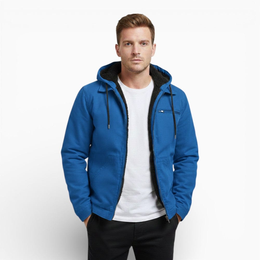 Kent Camden Bleu / S GUY Regular-Fit Zipper Jacket