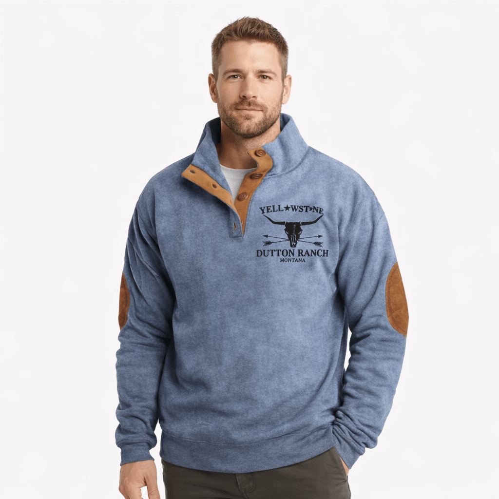 Kent Camden Blue / S DREW Casual Hoodie with Full Sleeves