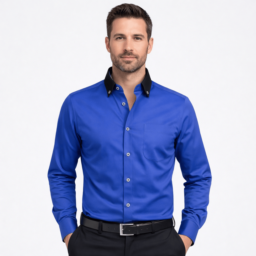 Kent Camden Blue / S JAMES Casual Button-Down Shirt