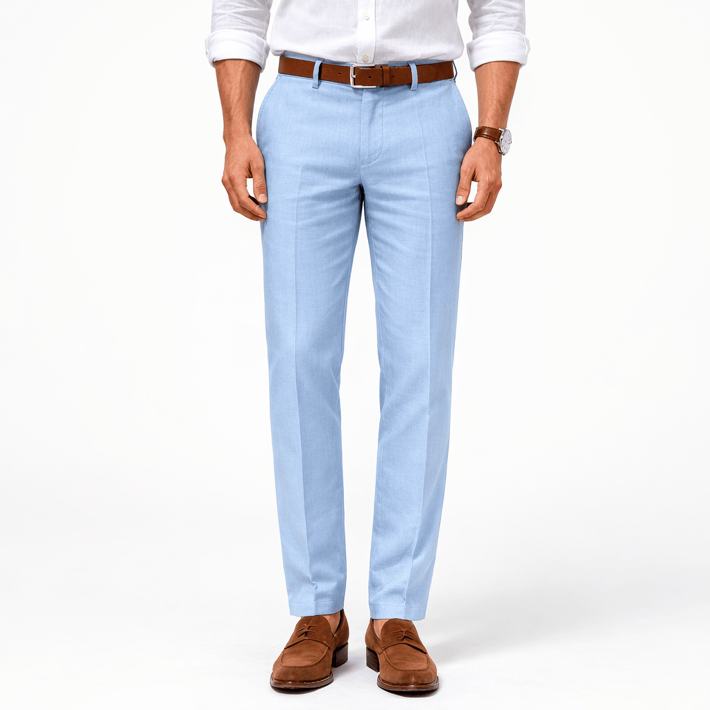 Kent Camden Blue / S JOSEPH Casual Cotton Linen Pants