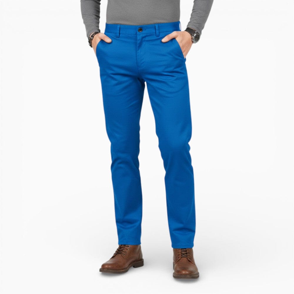 Kent Camden Blue / S NICO Straight-Leg Trousers with Pockets