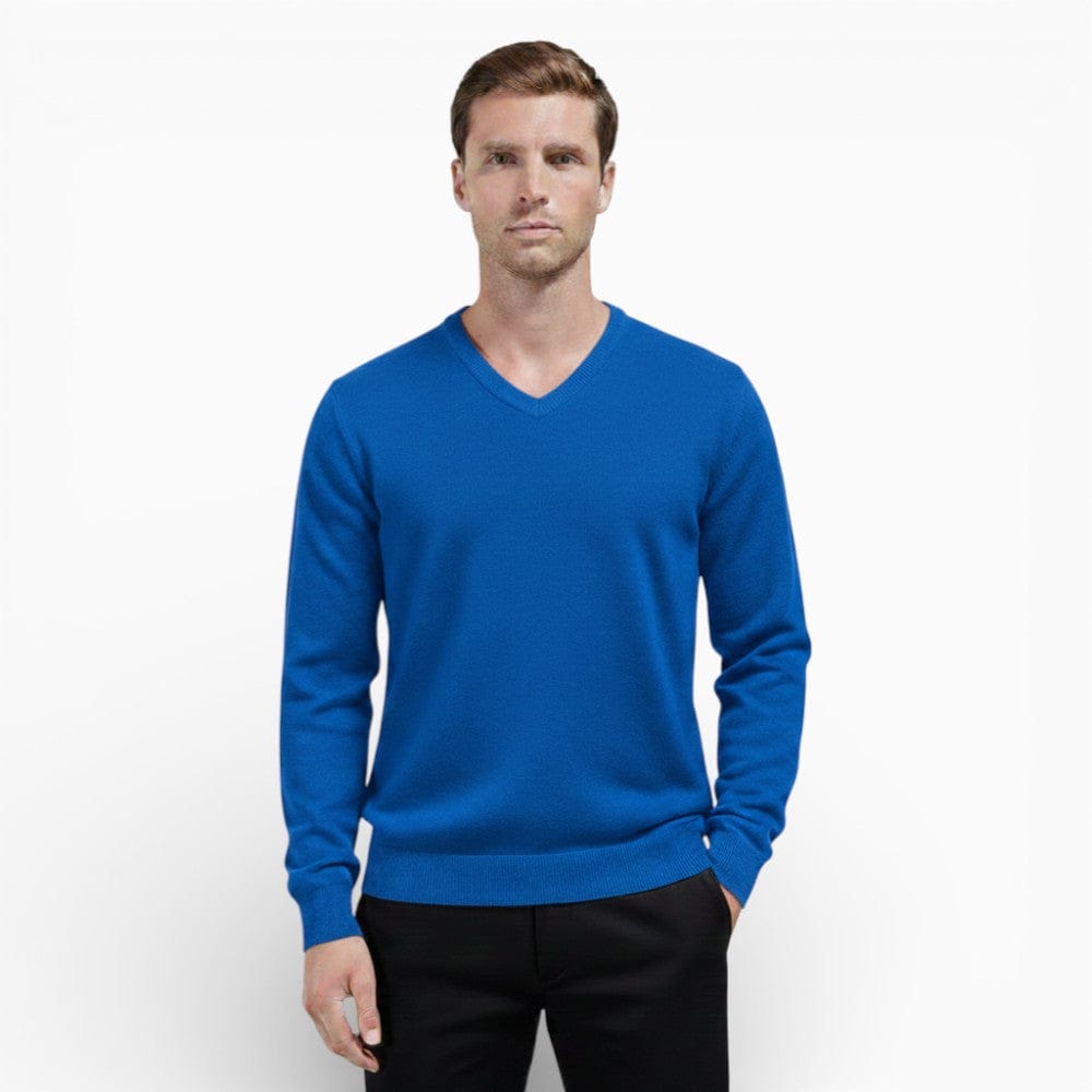 Kent Camden Blue / S RYDER Casual V-Neck Pullover