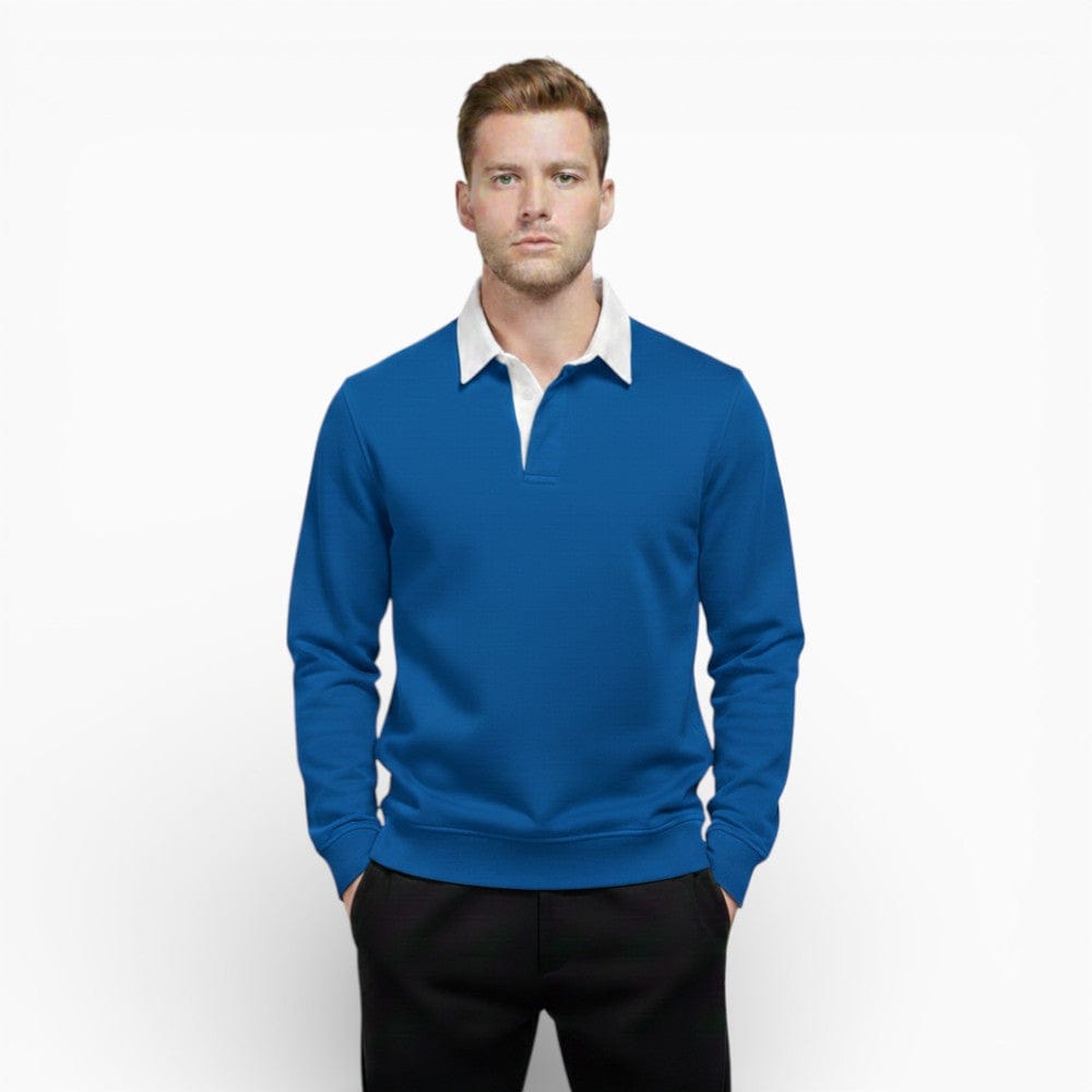 Kent Camden Blue / XL TATE Casual Sweatshirt Regular Fit Cotton