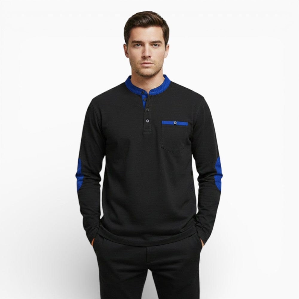 Kent Camden Blue / XS DASH Casual Batik Polyester Shirt