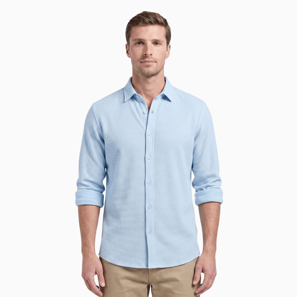 Kent Camden Blue / XS FROST Casual Linen Shirt