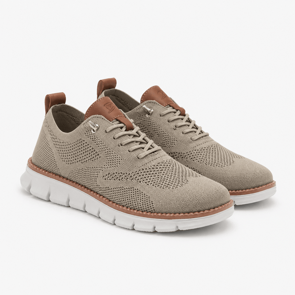 Kent Camden Brown / 5.5 ZANE Lace-Up Mesh Sneakers