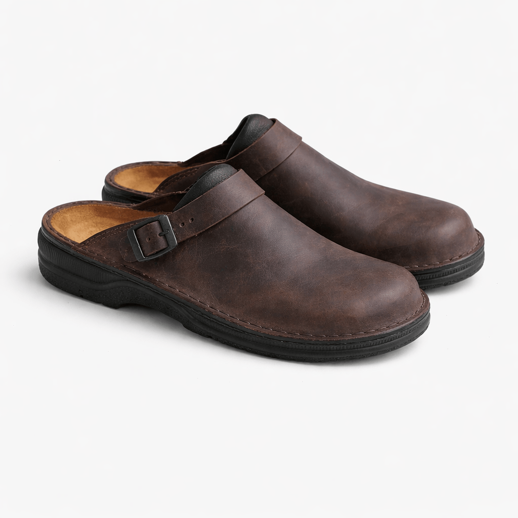 Kent Camden Brown / 5 UK HENRY British Style Mule Slippers