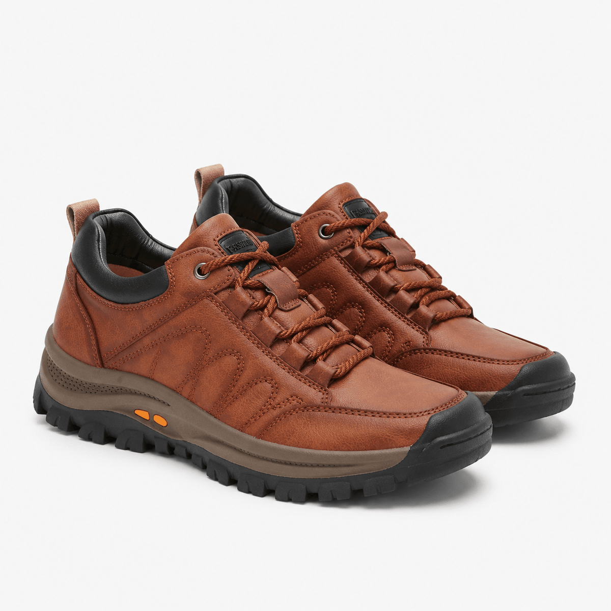 Kent Camden Brown / 6 UK PETER Low Heel Lace-Up Shoes
