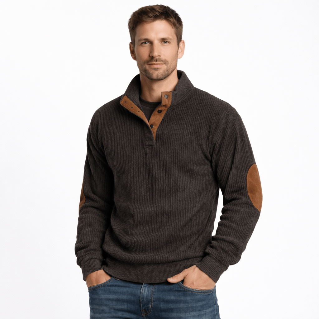Kent Camden Brown / S CHARLIE Casual Turtleneck Sweater