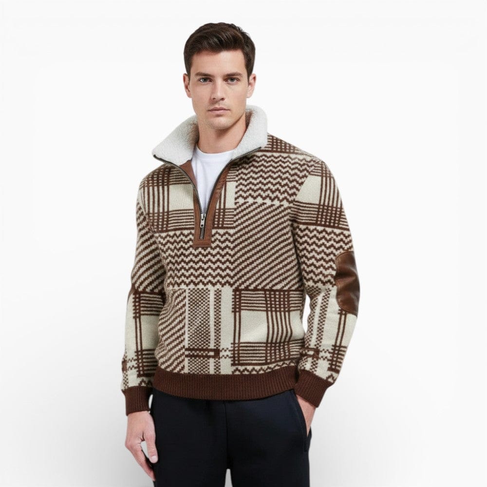 Kent Camden Brown / S JAMES Regular-Fit Zip Jacket