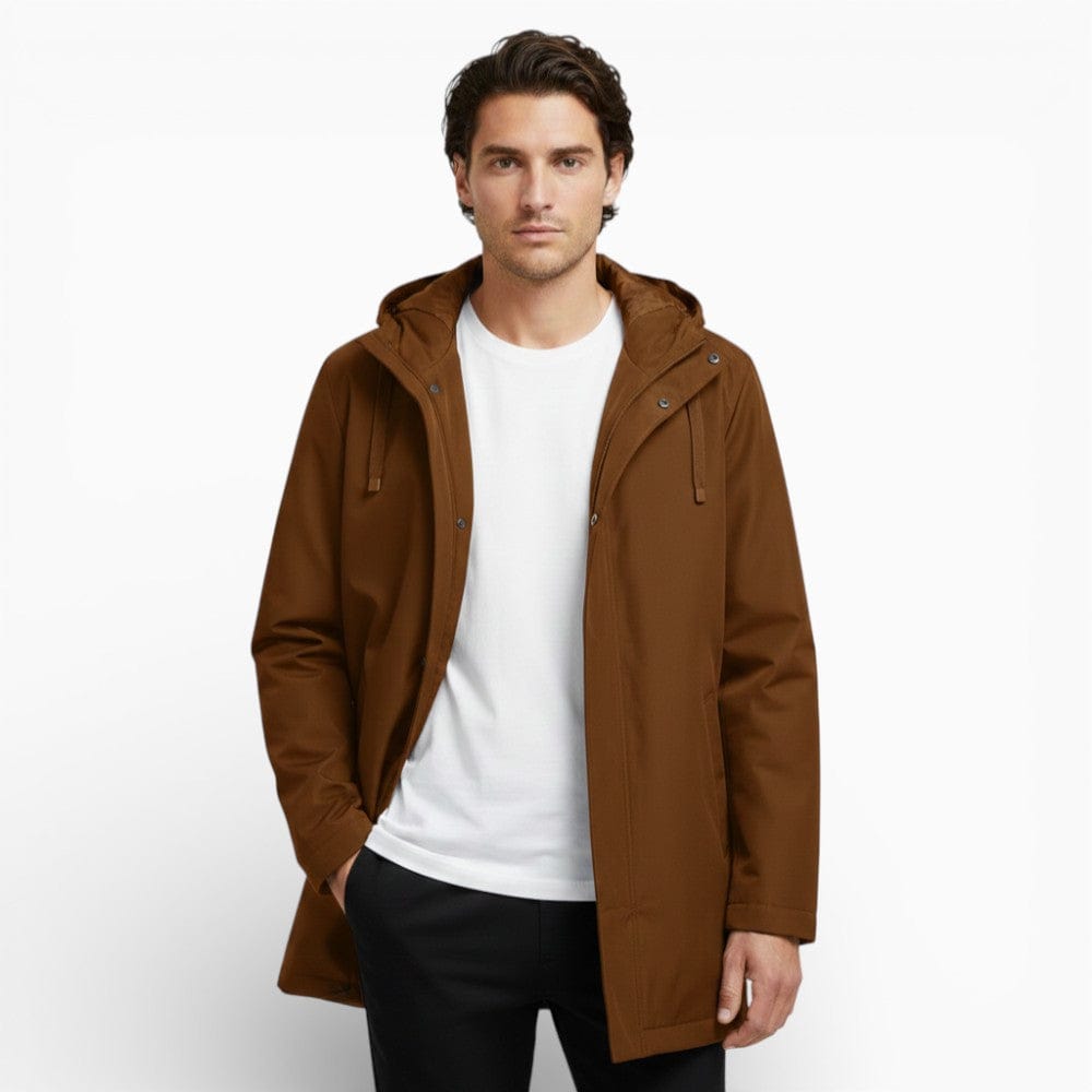 Kent Camden Brown / S REED Casual Zip-Up Jacket