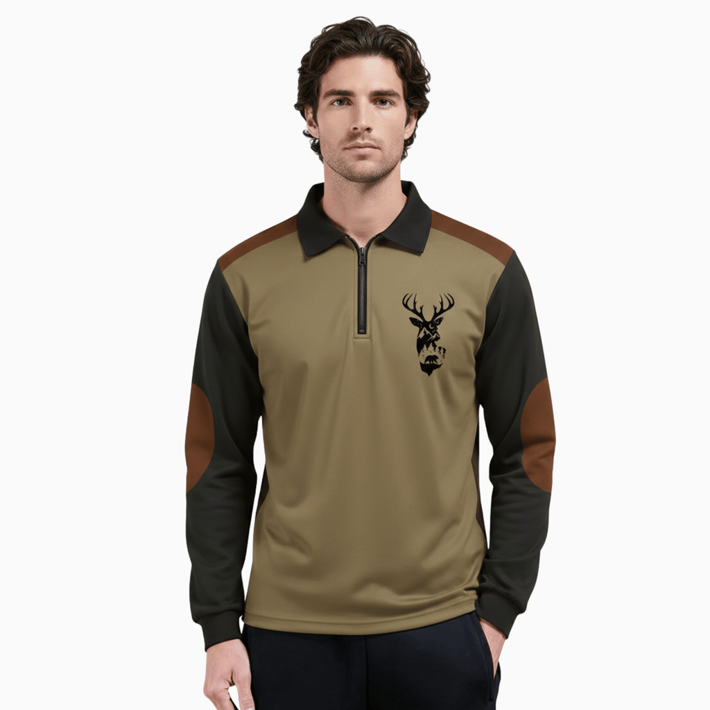 Kent Camden Brown / S REX Regular Fit Quick Drying Polo Shirt