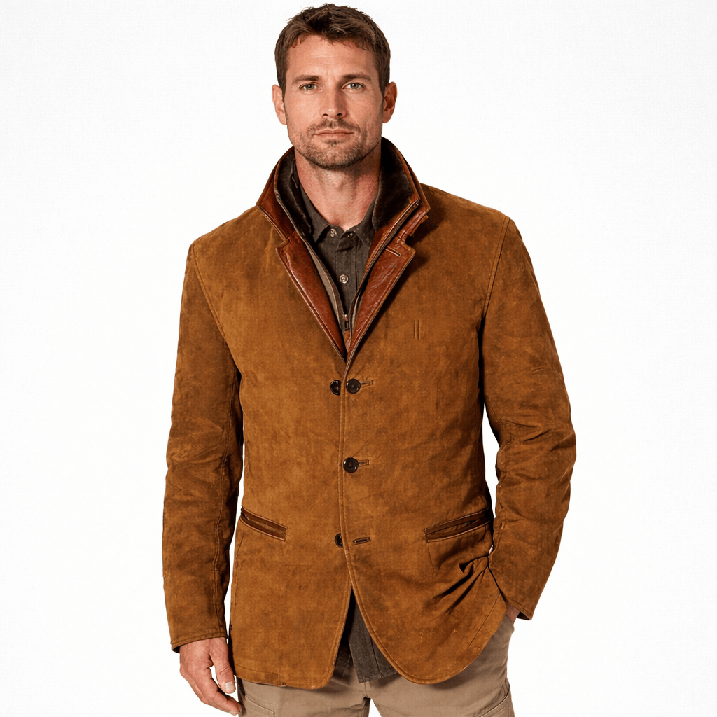Kent Camden Brown / S WADE Regular Fit Bomber Jacket