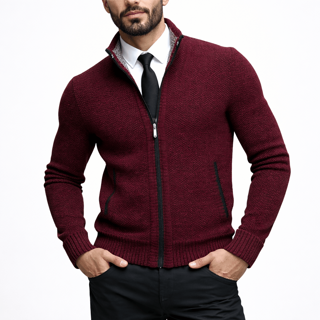 Kent Camden Burgundy / M GEORGE Casual Polyester Jacket