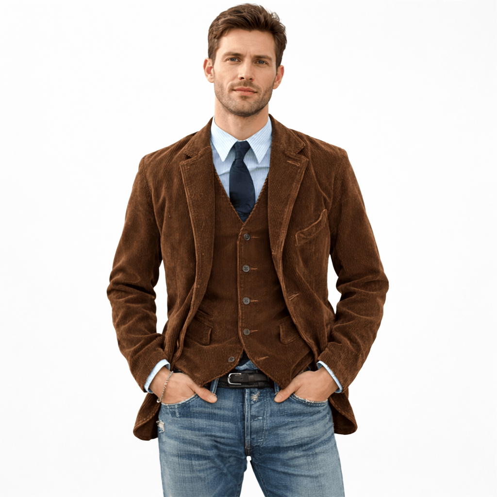 Kent Camden Chestnut Brown / S GUS Casual Polyester Blazer