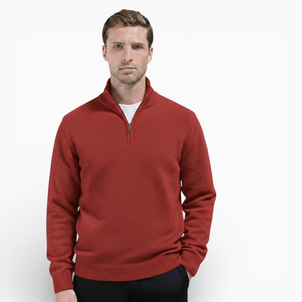 Kent Camden COLE Wool Pullover Sweater With Roll Neck