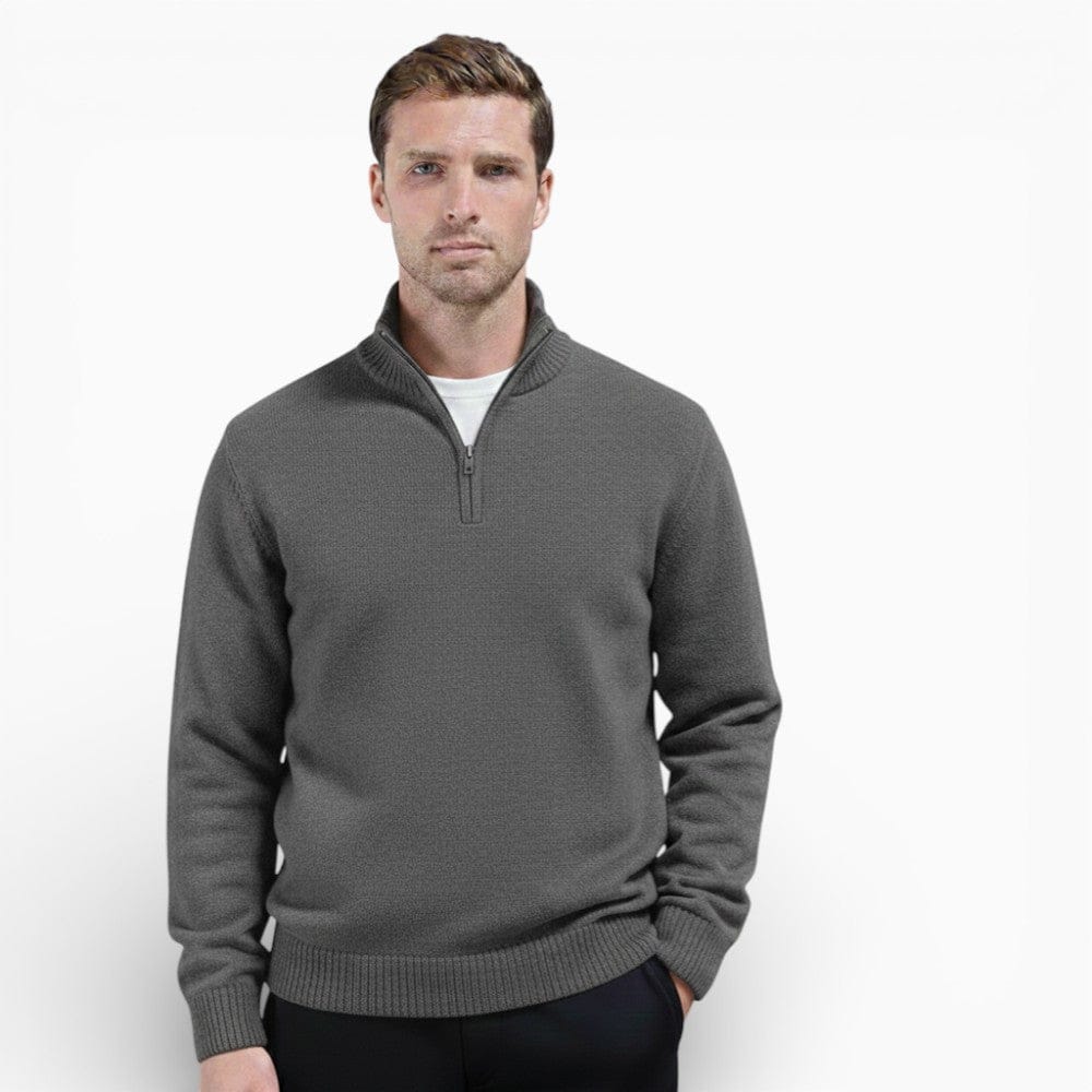 Kent Camden COLE Wool Pullover Sweater With Roll Neck