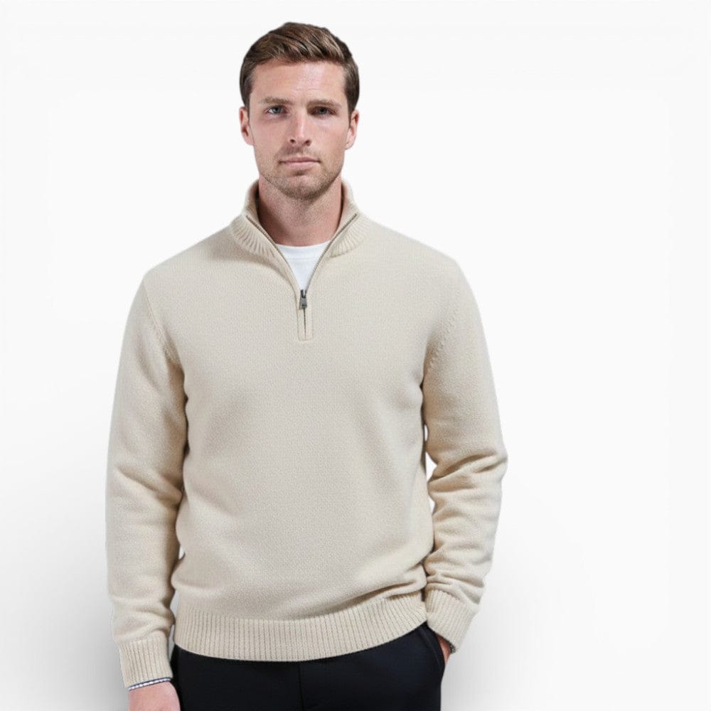 Kent Camden COLE Wool Pullover Sweater With Roll Neck