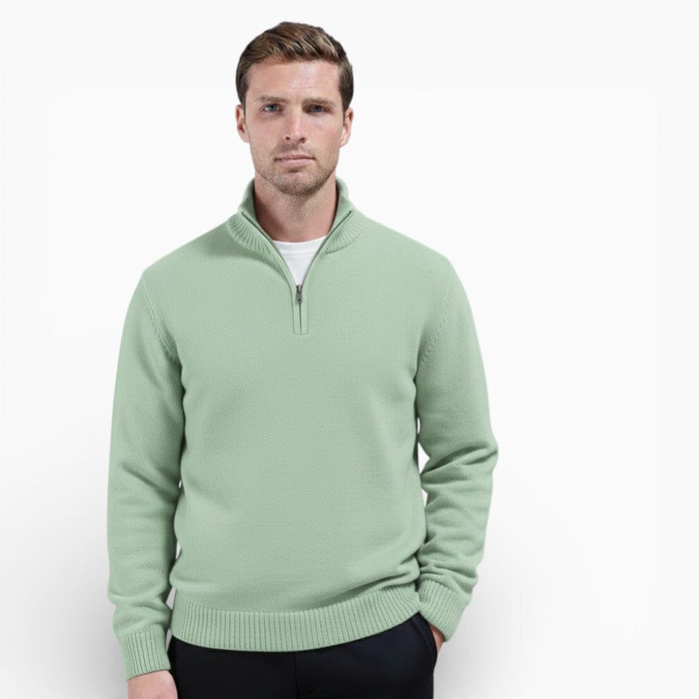 Kent Camden COLE Wool Pullover Sweater With Roll Neck