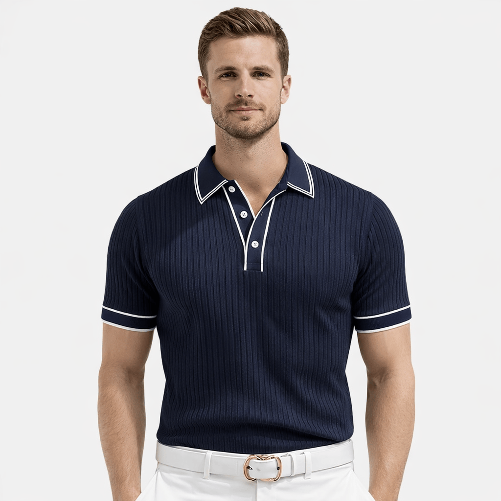 Kent Camden Dark Blue / M CRUZ Breathable Polyester T-shirt